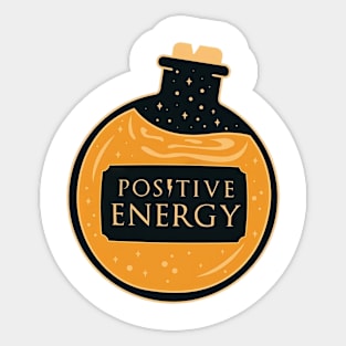 positive energy Sticker